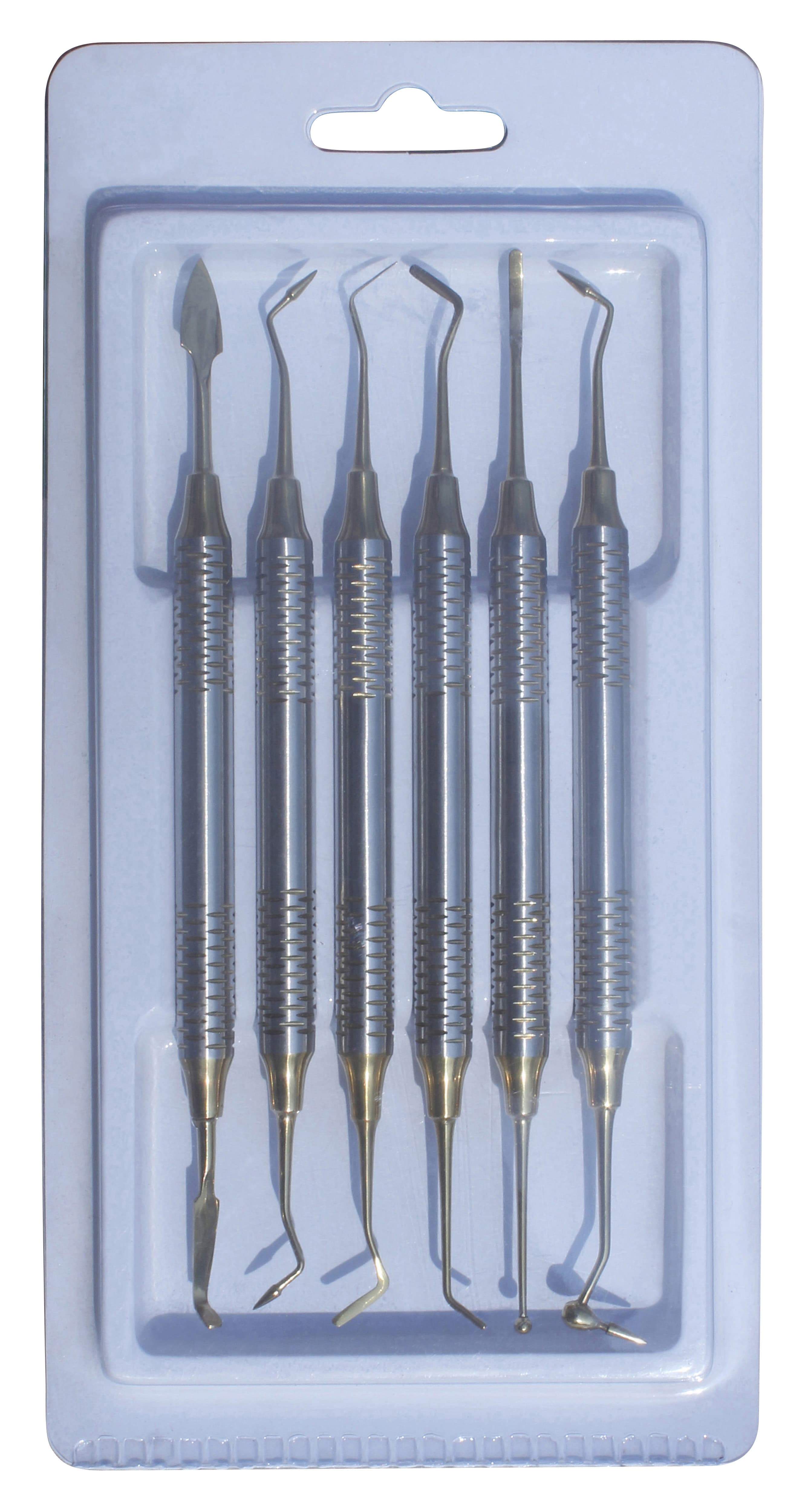 Composite Filling Instruments - Golden (Set of 6)