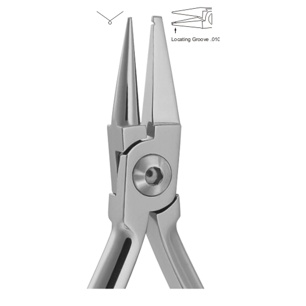Light Wire Plier With Groove (104)